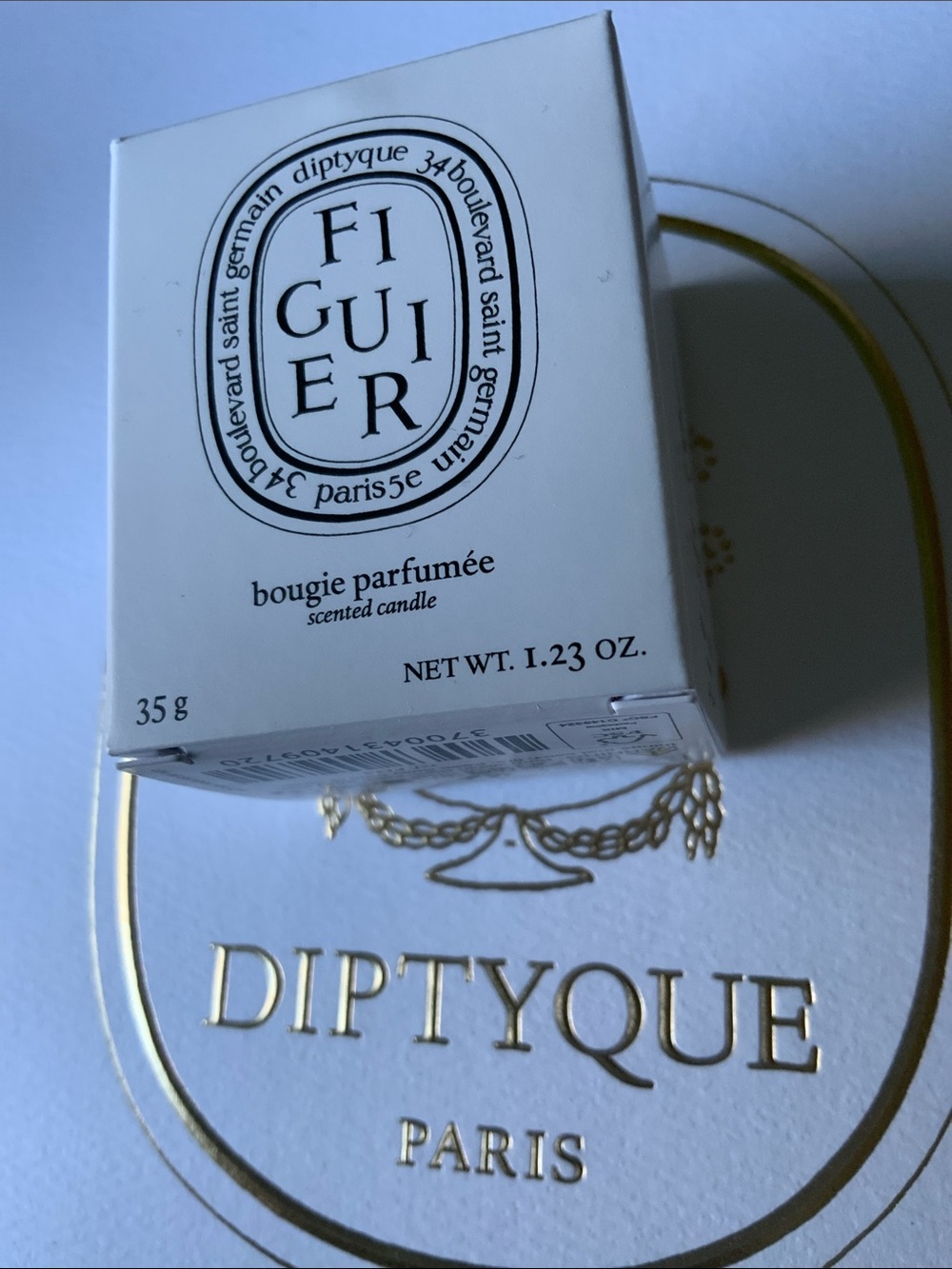 Diptyque Figuier Candle mini travel deluxe size DIPTYQUE FIG CANDLE